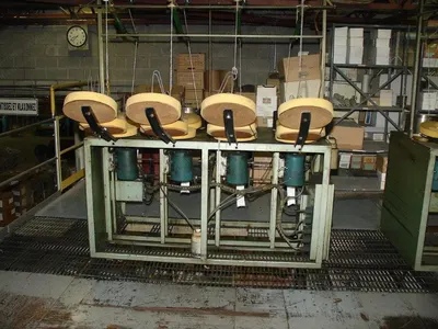 Carolina Unrav and Murphy, 6" Circular Knitting Machines, 1/10 Gauge, 90 Needle, with Space Dye