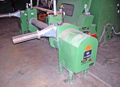 Wise, Pillow Blowing Line, Double 4" Nozzles, 36" Feed, Fine Opener