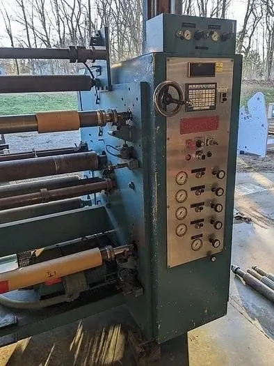 Stanford, 338 MCS, Duplex Slitter Rewinder, 62 inch Width, 1000 FPM