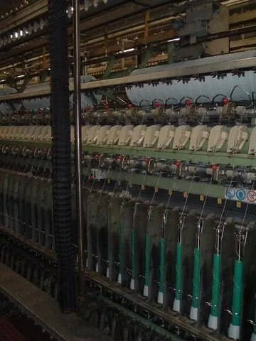 Gaudino, FBTE, 1995, Woolen Ring Spinning Frame Linked to Schlafhorst 238 Winder, 224 Spindles, 90mm Ring Diameter, 115mm Gauge