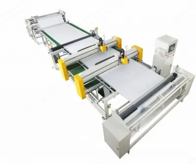NovaStar, QL258, Automatic Two Heads Quilting Machine, 2400x2400mm Working Area, Max Thickness 75mm
