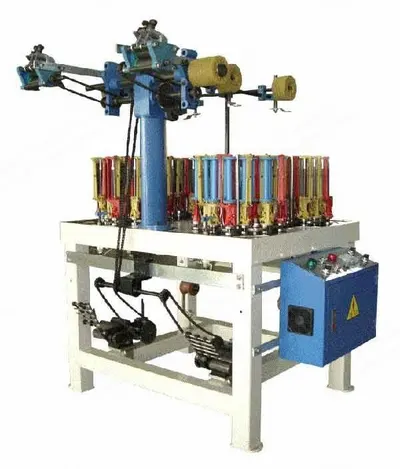 NovaStar, BE136, High Speed Rope Braiding Machines, 360 RPM, 1HP to 2HP