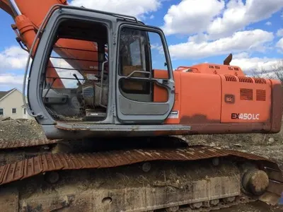 Hitachi, EX450LC-5, 2002, Excavator, Plumbed