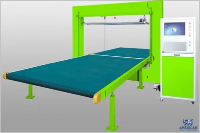 NovaStar, FN527, CNC Vertical Oscillating Blade Foam Cutting Machine, 3000x2200x1300mm Capacity, 9kW