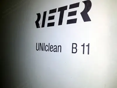 Rieter, B11 and B60, 2000, Uniclean Pre-Cleaner, Uniflex Super Cleaner, 380V 50Hz