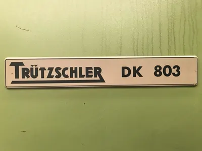 Trutzschler, DK 803, 1997, Carding Machines, Can Size 1000x1100mm, 380V 50Hz