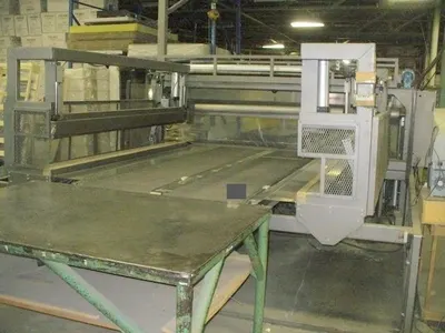 NovaStar, MP166, Automatic Mattress Wrapper, 88 Inch Wide, 17 Inch Max Working Height