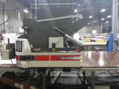 Saber, C1200, Cradle Spreading Machine, 72 Inches, Roll Loading Station