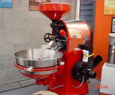 Trabattoni, Wood Fire Roaster, 10 to 12 kg Capacity, Cast Iron Base