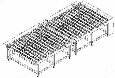 NovaStar, MH145, Roller Conveyor, Mattress Handling, 24 Units Available