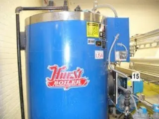 Hurst, 25 HP, 1999, 150 Psi, 863 Lbs/Hr Steam, Natural Gas