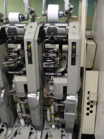 Murata, 7/5, 1996, 448 Positions, Loepfe DK 740 Air Splicer, No Waxers