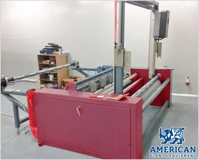NovaStar, GB140, Gauze Slitting and Rolling Machine, Working Width 900mm to 2100mm, 2.2kW