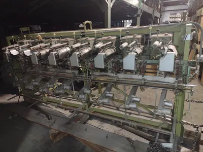 Schweiter, Cone Winder, 8 Positions, 6 Cones, 2 Straight Dye Tubes