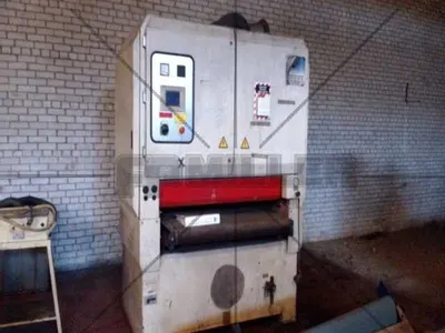 Weber, BLC-1/1-1100, 2004, 43 Inches Wide, Steel Plate Sander, 25 HP Main Motor