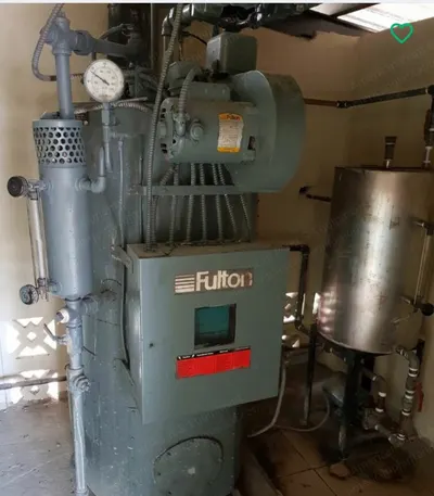 FB-015-A Boiler, 2005, 50 HP, 150 PSI