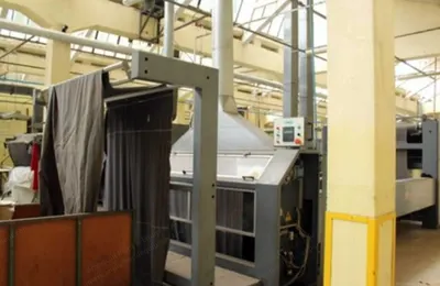 TMT, Vapor 2000, 2003, Conveyor Steamer for Woven and Woolen Fabrics