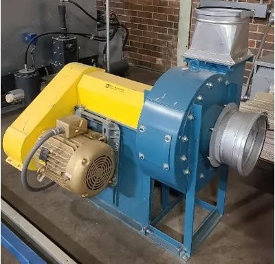Twin City Fan, RBW-SW-911-9R-32, Radial Backplate Wool Blower