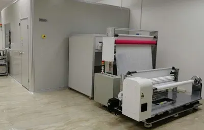 NovaStar, MM100, Nanofiber Production Electrospin Line, 4000 m2/24h Capacity, 1600mm Max Width