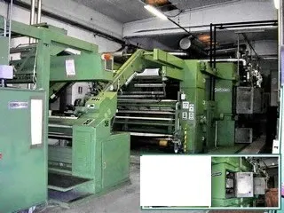 Bruckner, Multi Layer Tenter, 1995, 2200mm Roller Width, 60m Fabric Capacity, Oil Heated