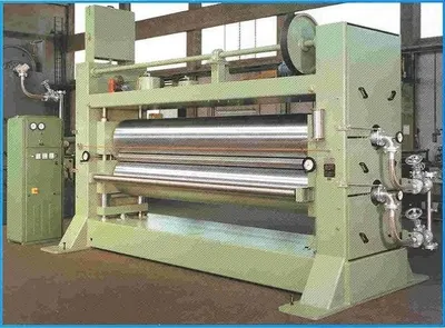 Beta, CPC S-2, 1999, Nonwoven Thermobonding Calender, 3600mm Working Width, 2 Cylinders, 600mm Diameter