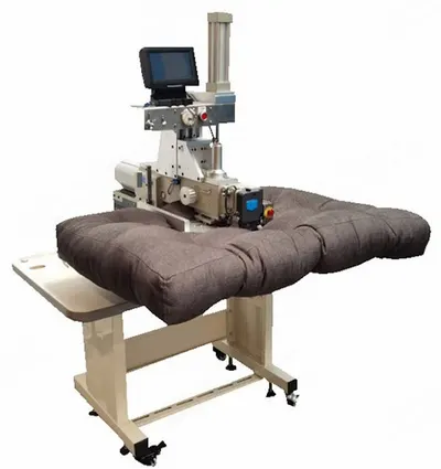NovaStar, PW124, Computerized Pillow and Cushion Tufting Machine, Working Area 420mm, Max Speed 2300 RPM, 220V
