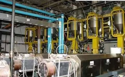 Filteco, Microfil BCF, Extrusion Lines, 75mm Extruders, 6 Colors, 480V