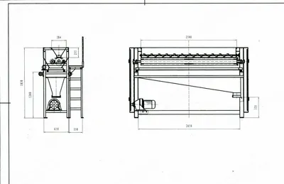NovaStar, CG163, Scatter Coating Head, 2000mm Working Width