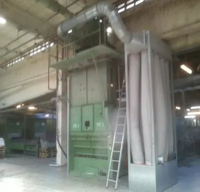 Spinnbau, Vibration Chute, 1987, 2500mm Working Width