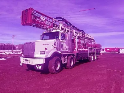 Ingersoll Rand, TH60 Range I, 2004, Water Well Drilling Rig, 38000lb Pullback, 700 CFM 250 PSI Compressor, Western Star Tandem-Tandem