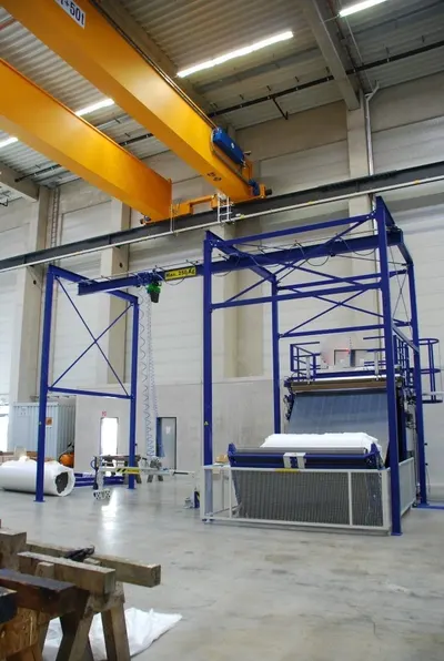 Baumer, ROK 200, Roll Compression Machine, 2200mm Max Roll Width, 2000mm Max Roll Diameter, 15kW
