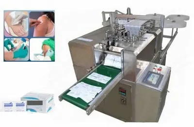 NovaStar, CE174, 4-Line, Automatic Alcohol Prep Pad Making Machine, 4 Lines, 240 to 280 pcs/min, 220V