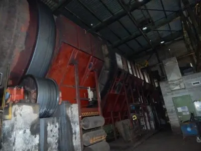 Debarking Drum, 60' x 14'6" Drum Section, 350 HP Westinghouse Motor