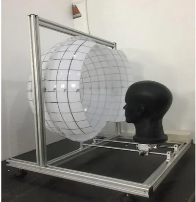 NovaStar, QT136, Mask Field Tester, Radius 300-305mm, Left/Right Field of View <=120 Degrees
