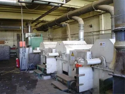 Schirp, 38 CII MSK 1888-3, 1987, Tearing Machine, 800mm Working Width, 3 Opening Swifts