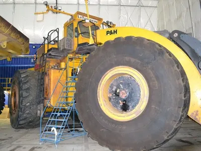 Letourneau, L1850, 2010, High Lift Wheel Loader, 54431kg Capacity, Joy SR Hybrid Drive