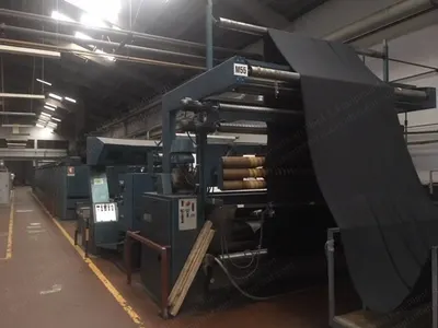 Krantz Stenter, 1987, 2600mm Working Width, 7 Chambers, Vertical Chain, Termic Oil
