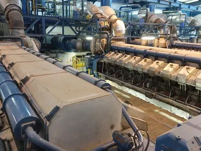 Wartsila, 20V34SG, 2005, 52 MW, 50Hz, Natural Gas, 6x ABB Alternators