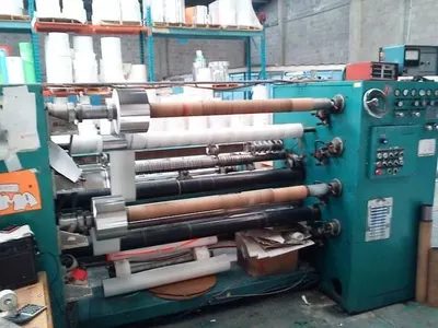 Dusenbery, 865, Duplex Slitter Rewinder, 62" Width, 4 Rewind Shafts