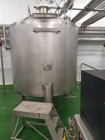 Diesenvale, Complete Yogurt Production Line, 3000 kg/batch, 3000L Mixing Tank, 2200L Fermentation Tank, Regal 9000 Cup Filler
