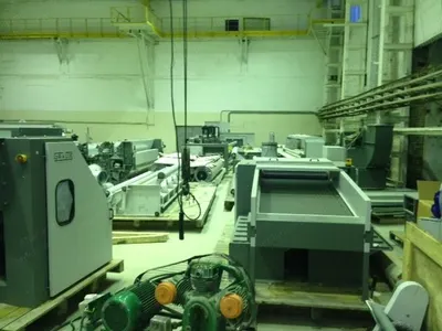 Schott & Meissner, Airlaid Thermobonding Line, 2014, Working Width 3400mm, Capacity 1400 kg/h