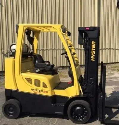 Hyster, S80FT-BCS, 2007, 8000 lbs Capacity, Triple Mast, Sideshift, LP Gas