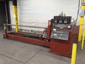 Judelshon, 3000, Fabric Roll Slitter, 112" Width, 3" Shaft, 18" Blade