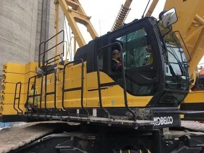 Kobelco, CK1600G, 2012, 160 Feet Boom, 75 Ton 4 Sheave Block, 160 Ton Capacity, Hino Tier 4-i Engine