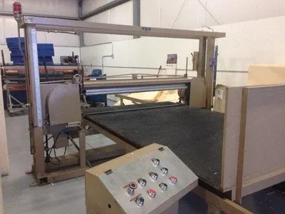 Horizontal Tilt Saw, Blade Tilts, 72" x 120" Table, 30" Blade Height