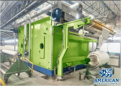 Arioli, Vap271/Pet, 1999, Steamer, Working Width 3200mm, Capacity 300m, Thermal Oil & Steam Heating