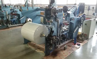 La Meccanica, TRL, 1982, Cash Register Roll Slitter Rewinder, 1050mm Width, with Hammering Unit