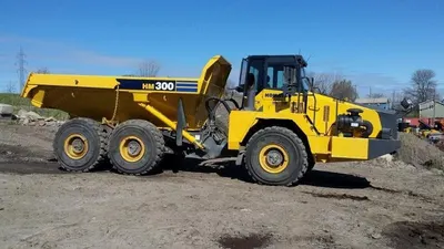 Komatsu, HM 300-2, 2011, Heavy Duty Articulated Dump Truck, Tailgate
