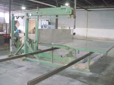 Vertical Foam Cutter, 3020x2770mm Table, Angle Cut Capability