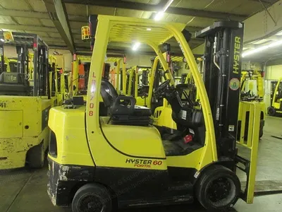 Hyster, S60FT, 2012, 6000 lbs Capacity, Triple Mast, Sideshifter, LP